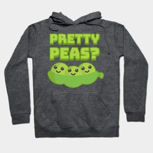 Pretty Peas? Cute and Punny Pea Cartoon Hoodie